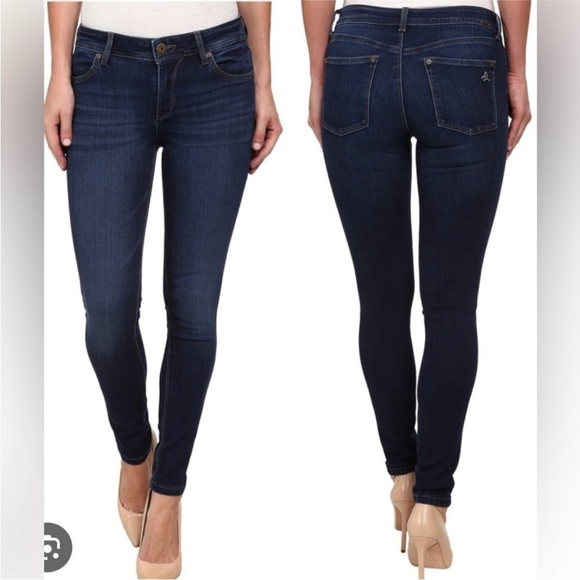 DL1961 Emma Leggings Skinny Denim Jeans Concord Size 29 - Picture 1 of 7